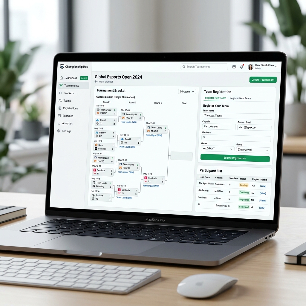 Tournament Registration Platform